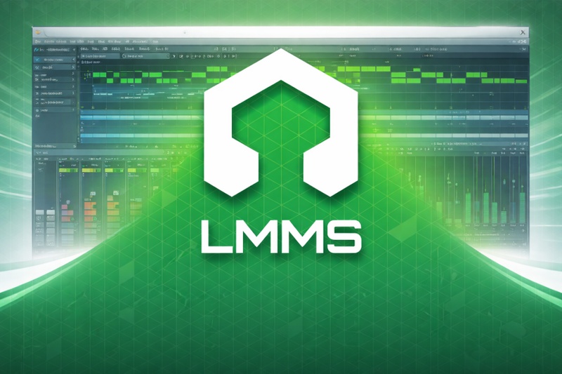 LMMS audio music mixer software für Beatproduktion – kostenloses music mixer program zum Erstellen und Mixen von Musik