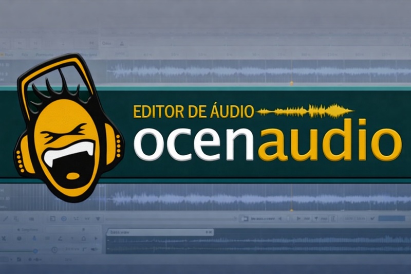Ocenaudio sound mixer program und audio mixer software zum schnellen Bearbeiten und Mischen von Audiospuren