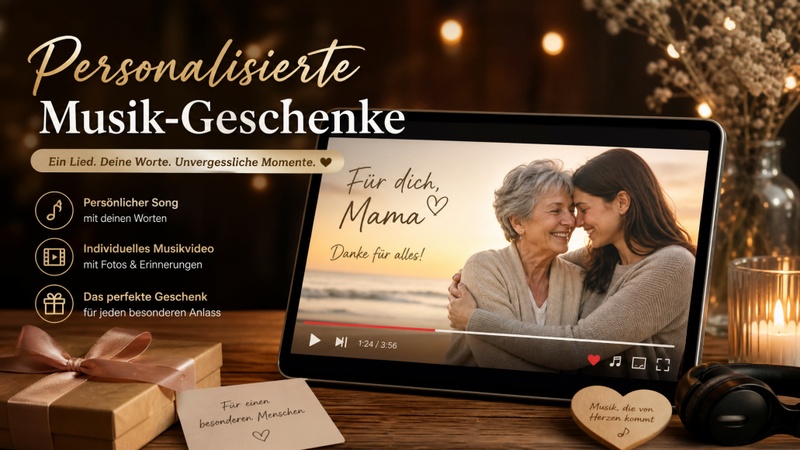 Personalisierte KI-Musik als individuelles Geschenk für besondere Anlässe erstellen