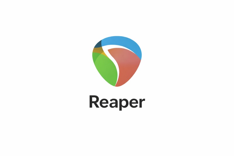 Reaper audio mixer software Logo – music mixer program und professionelle software audio console für Audio Mixing und Musikproduktion
