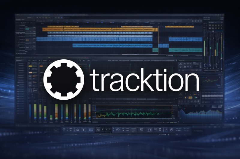 Tracktion audio mixer software – leistungsstarkes music mixer program für Aufnahme, Editing und Mixing