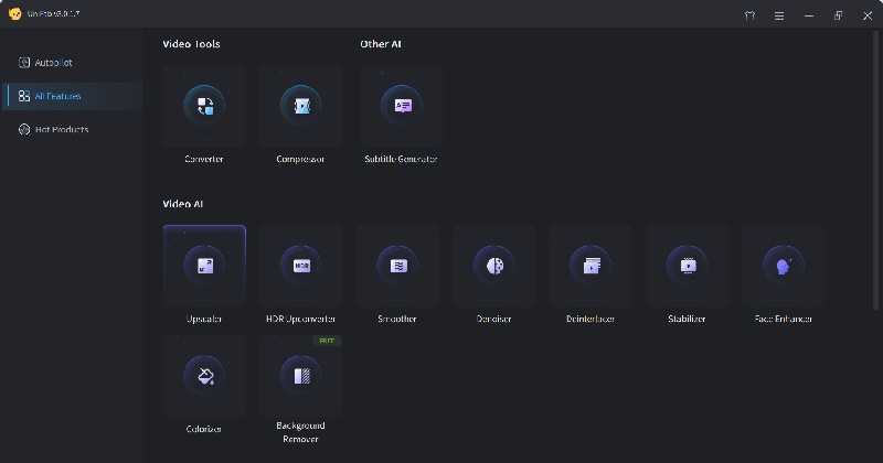 UniFab AI Video Enhancer