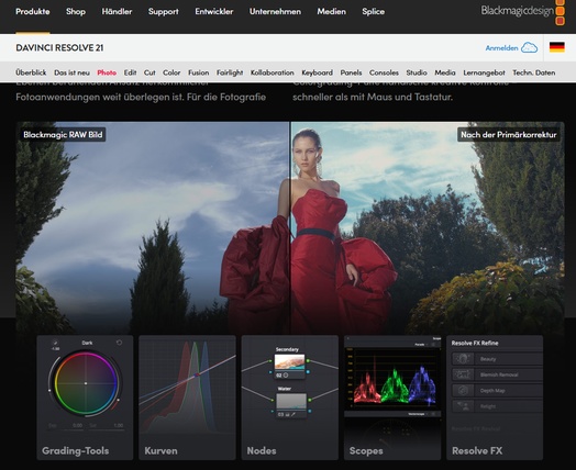 DaVinci Resolve: Bilder mit Musik unterlegen