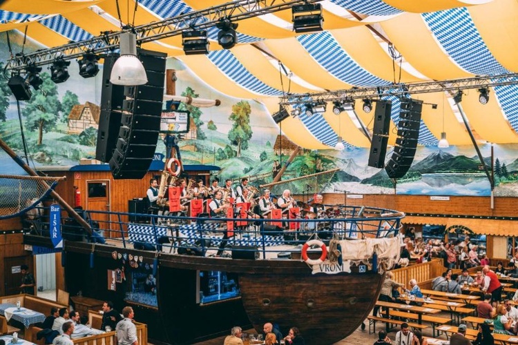 Fischer-Vroni-Festzelt auf dem Oktoberfest in München
