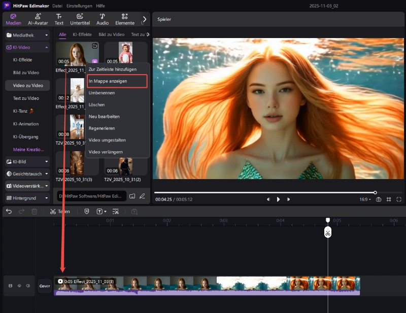 Abgeschlossene Körperverwandlung