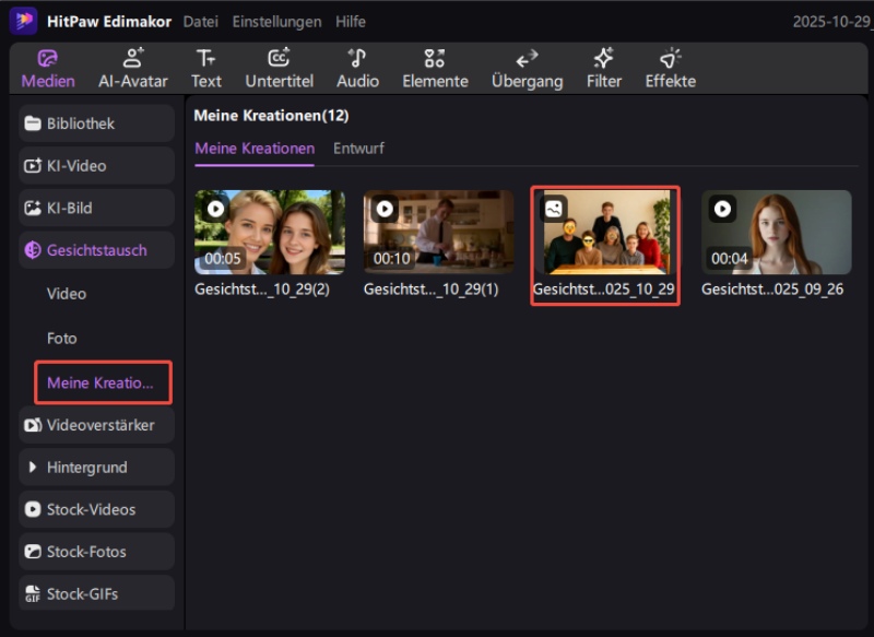 Deepfake-Video generiert