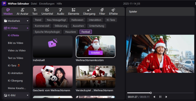 Festivalvideo hochladen