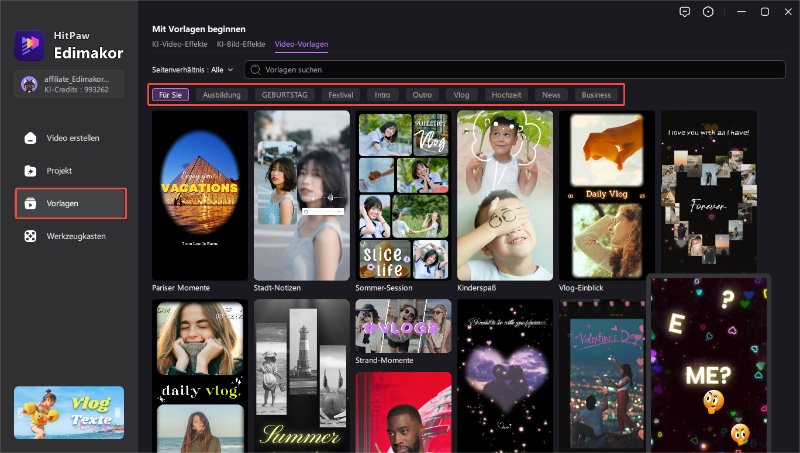 Einladungsvideo-Macher Schritt 2