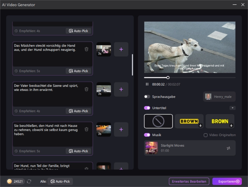 EdiMakor AI Video Generator Anleitung 2