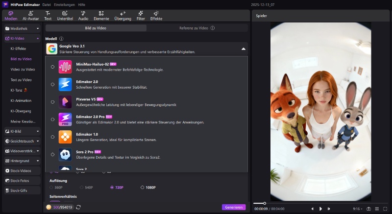 Brainrot-Textprompt eingeben