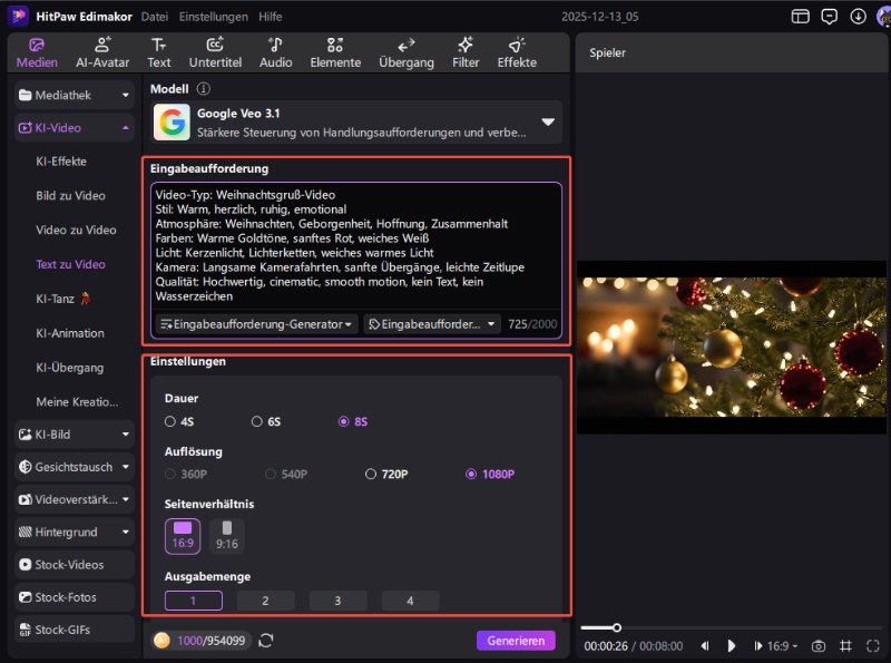 video trailer Step 2