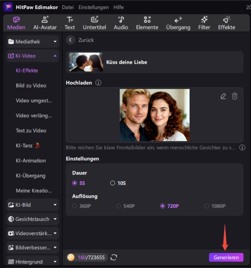 KI Video erstellen – Generierungsprozess
