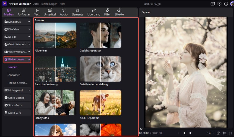 KI-Bildverbesserung im Medienbereich finden