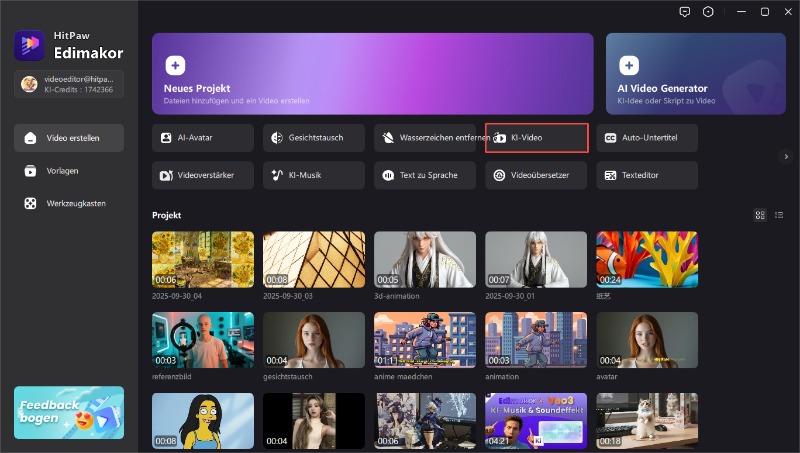 Video als Video-KI-Tool herunterladen