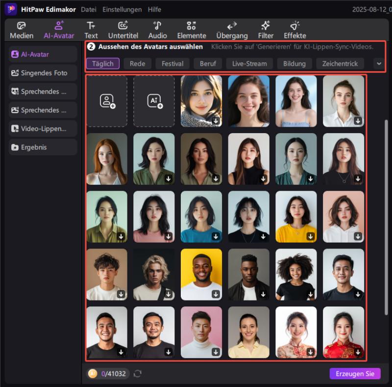 Bester KI-Videogenerator mit menschlichem Avatar