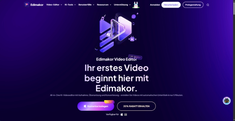 HitPaw Edimakor Download starten