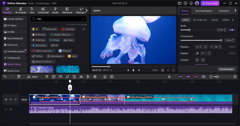 keyframe-bild ersetzen