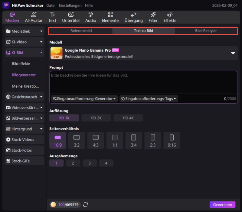 KI Face Swap Modus auswählen – Foto und Video Gesichter tauschen
