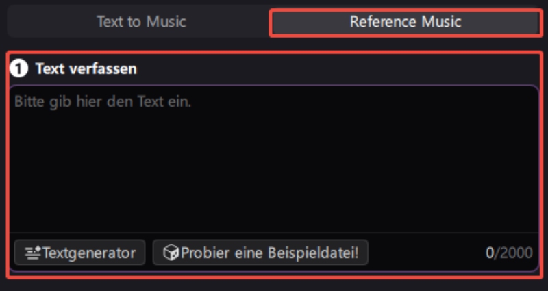 Referenz-Musik